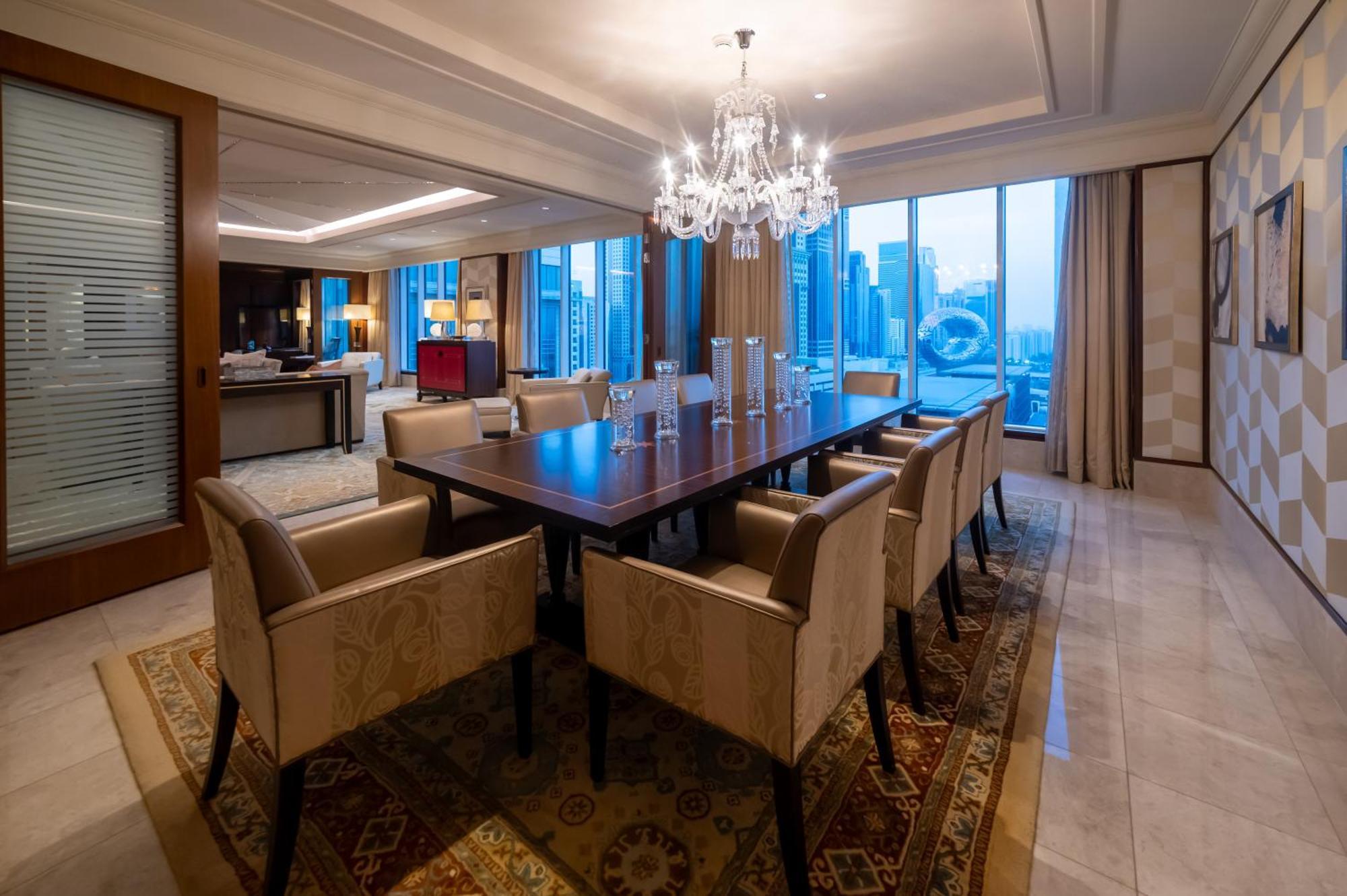 מלון Ritz Carlton Difc Downtown דובאי מראה חיצוני תמונה